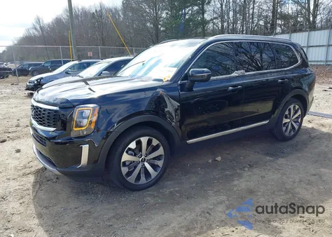 2022 Kia Telluride Ex z USA, uszkodzony, nr VIN 5XYP34HC5NG255675